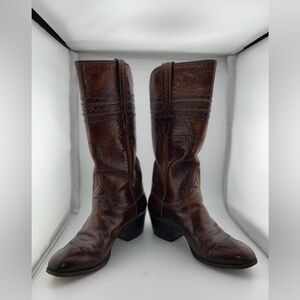 Lucchese Brown Heeled Boots